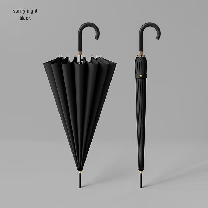 HANDUNYOU 16-Rib Automatic Windproof Folding Umbrella