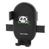 Cycle Phone Holder Shock Absorbing Quick Release All Around Protective Panda Pattern Handlebar
