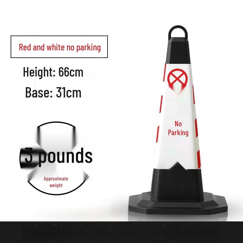 DAXTE Reflective Traffic Warning Sign Cone