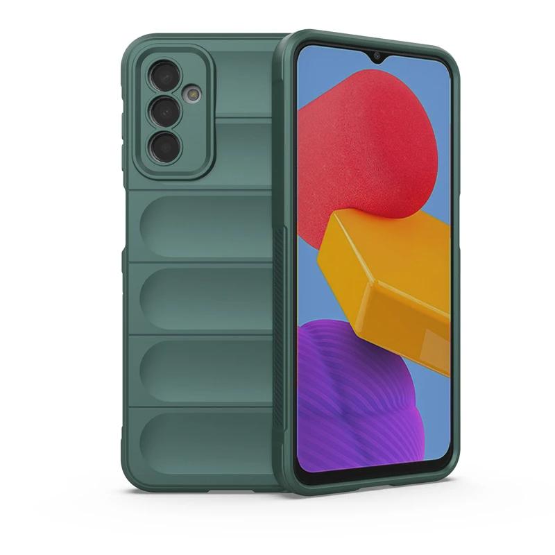 For Samsung Galaxy M13 M32 M12 4G Back Cover Phone Case Liquid Silicone Anti-fall Shockproof Armor Coque Cases