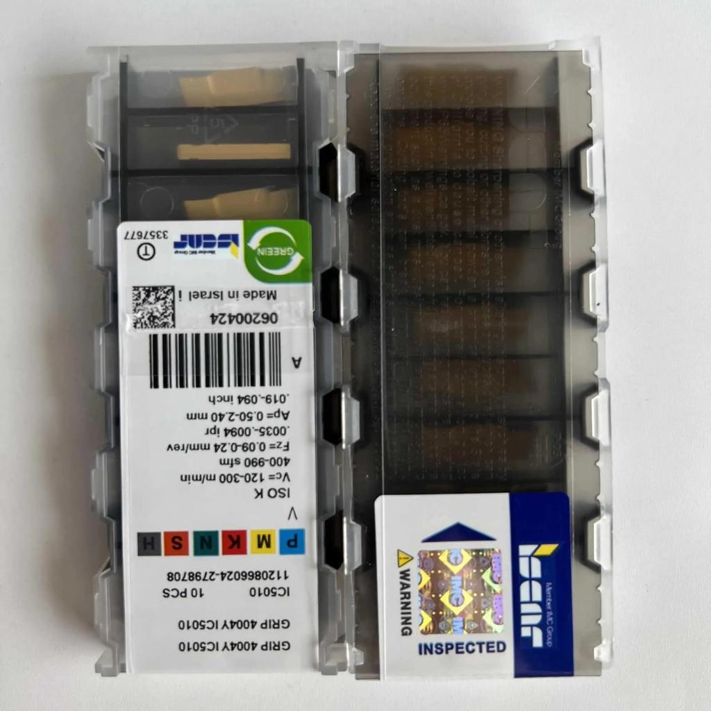 ISCAR / GRIP4004Y IC5010  /Industrial Indexable Carbide Inserts 10 PCS