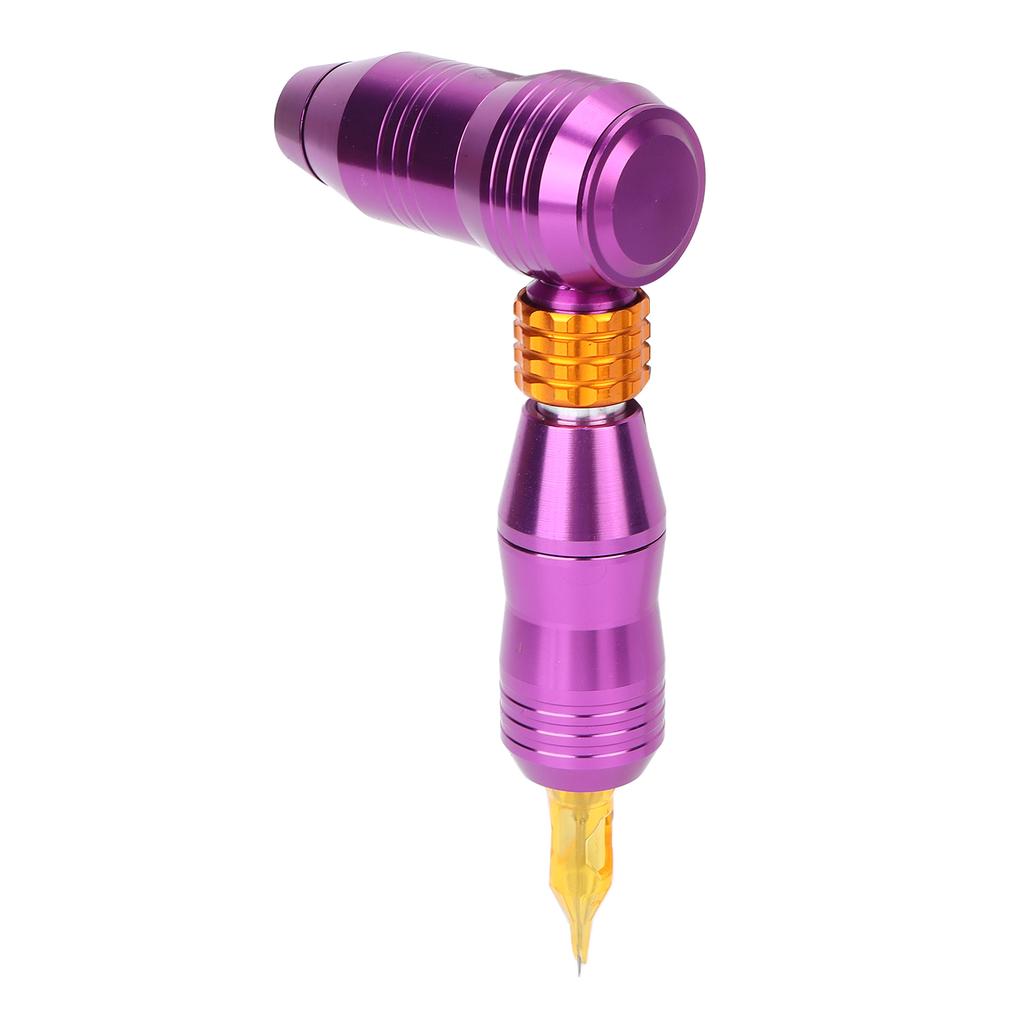 Rotary Tattoo Machine 30 Cartridge Needles Tattoo Foot Pedal Complete Tattoo Motor Pen Kit Purple