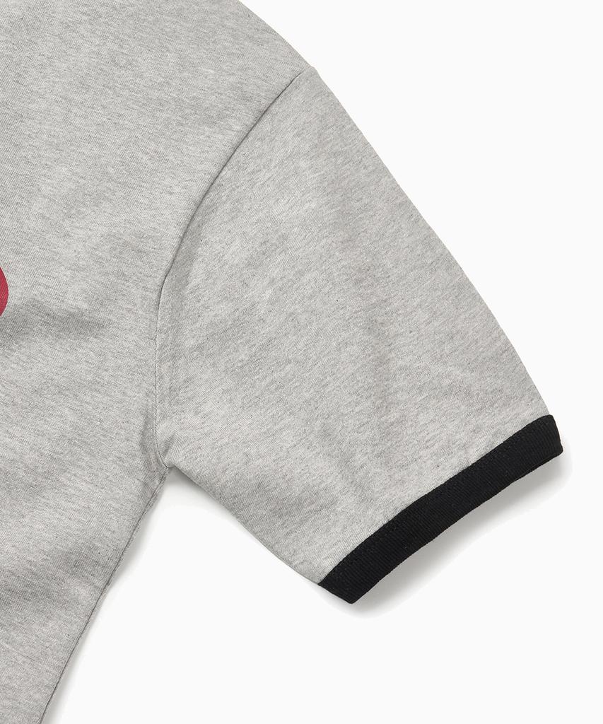 FREEMARIO Jackpot Ringer T-Shirt [Gray]