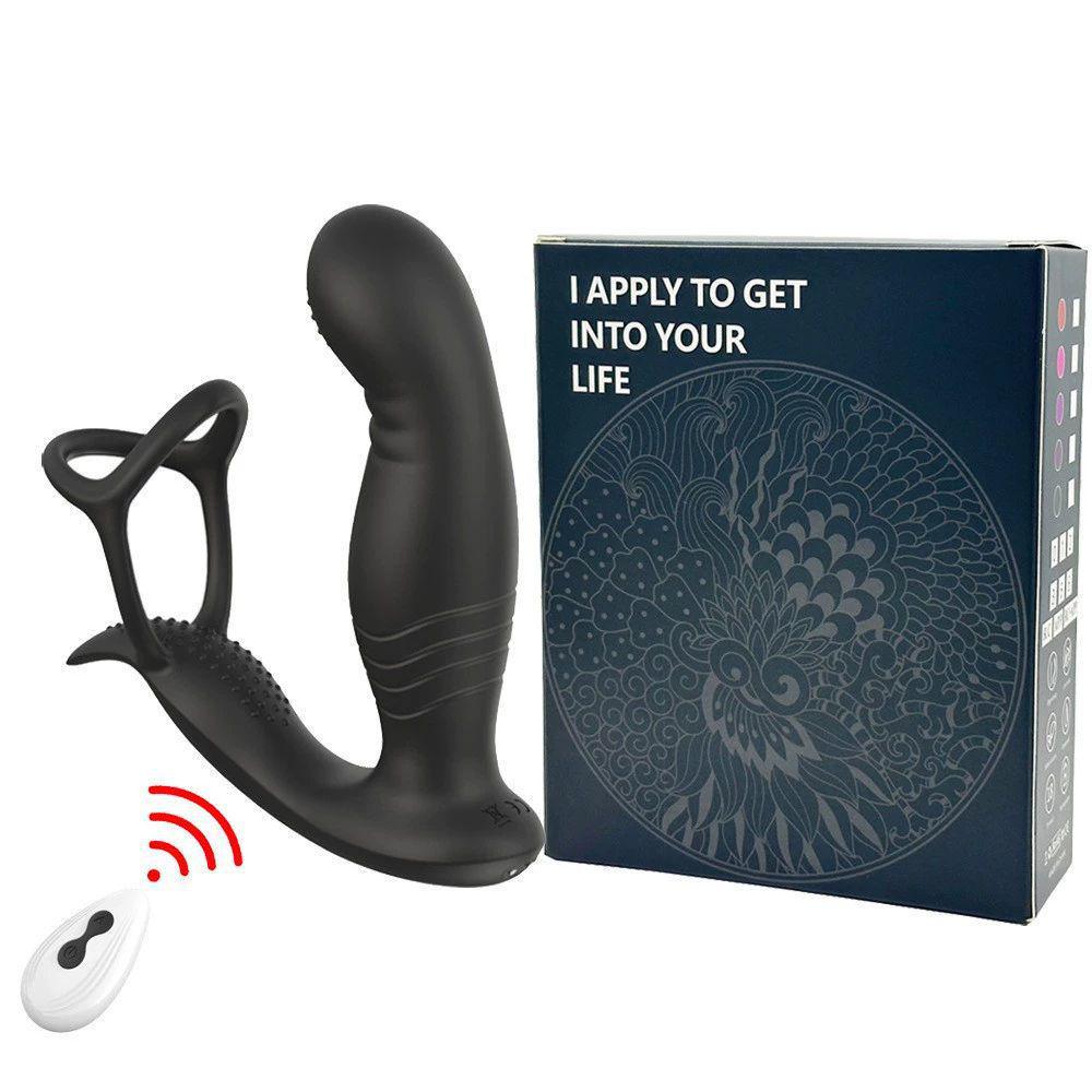 Men's Prostate Massager & Unisex Vibrating Thrusting Toy