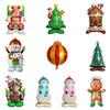 Standing Christmas Foil Balloons Candy House Christmas Deer Large Standing Balloon Navidad New Year Christmas Decoration