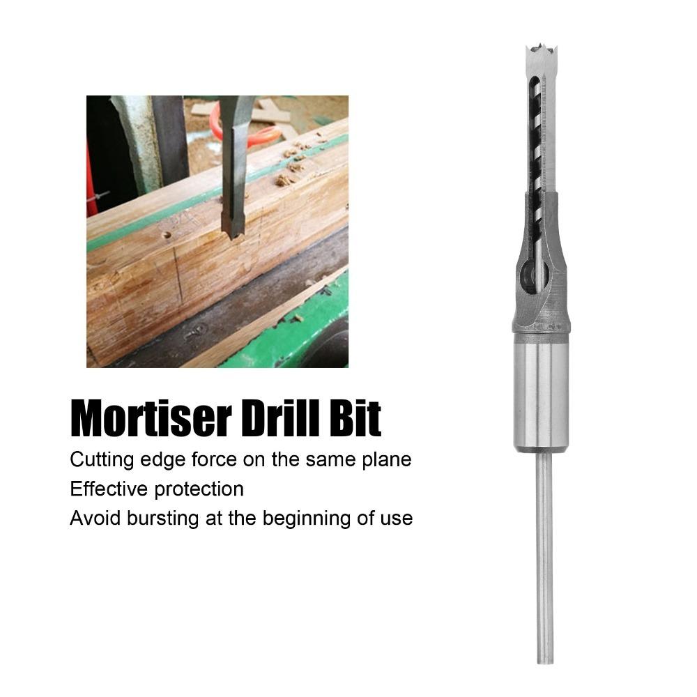 1/4(6.4mm)5/16(8mm)3/8(9.5mm)1/2(12.7mm)14mm(0.55in)16mm(0.63in) Mortiser Drill Bit For Woodworker