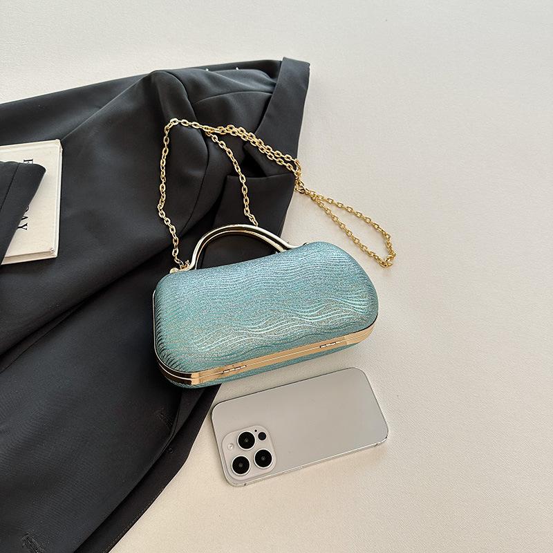 Bags Messenger Bag Women's 2025 New Bag European and American Fashion Candy Color Foreign Style Shoulder Chain Portable Box Bag