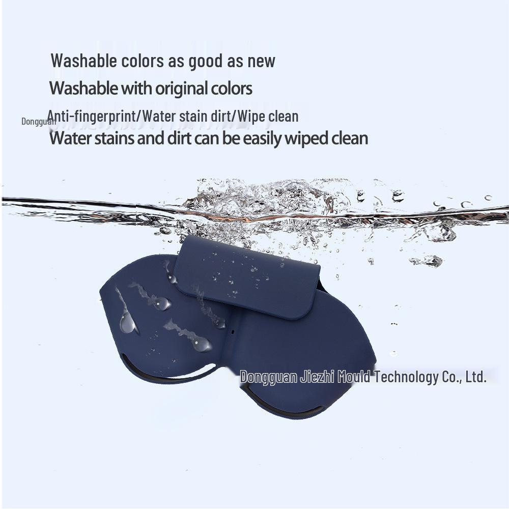 Apple AirPods Max Protective Silicone Case: Anti-Scratch, Anti-Drop, and Durable Storage Bag.