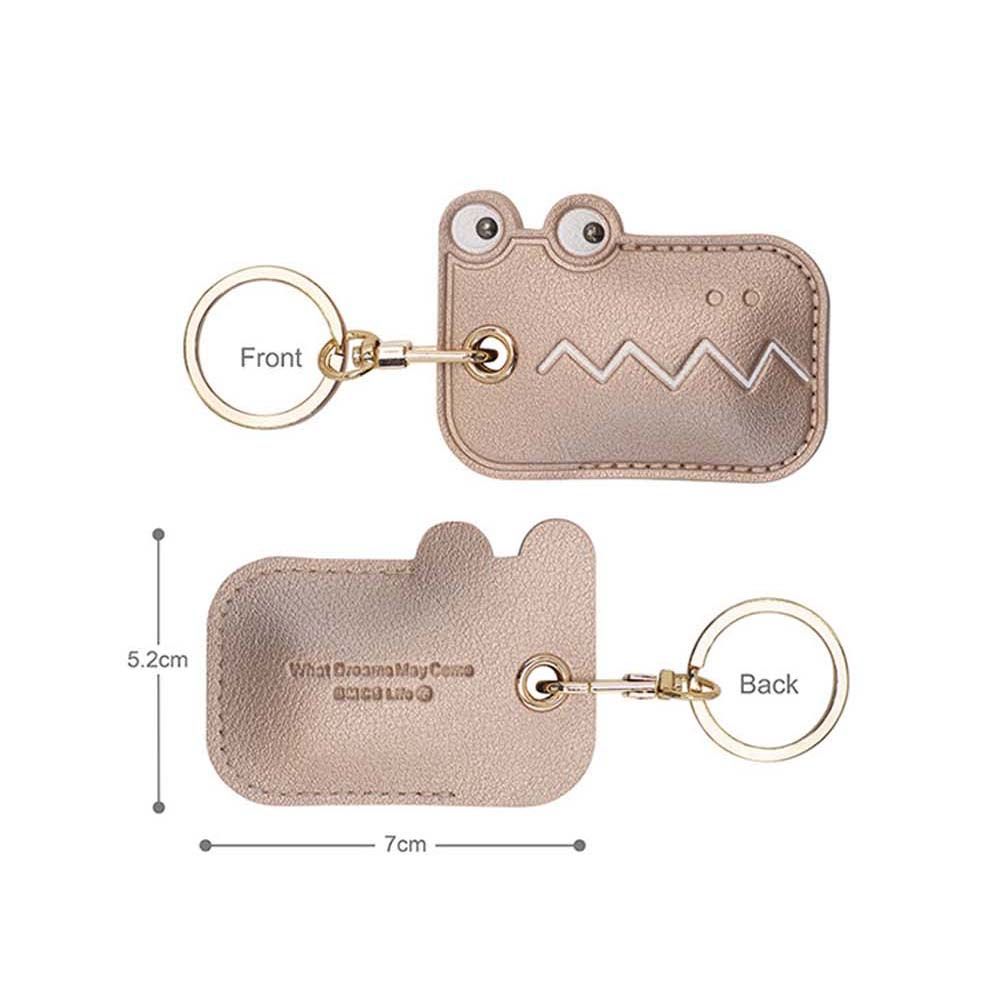 Useful Access Card Bag Pendant Keychain Access Control Card Cover Case Key Ring Keyfob