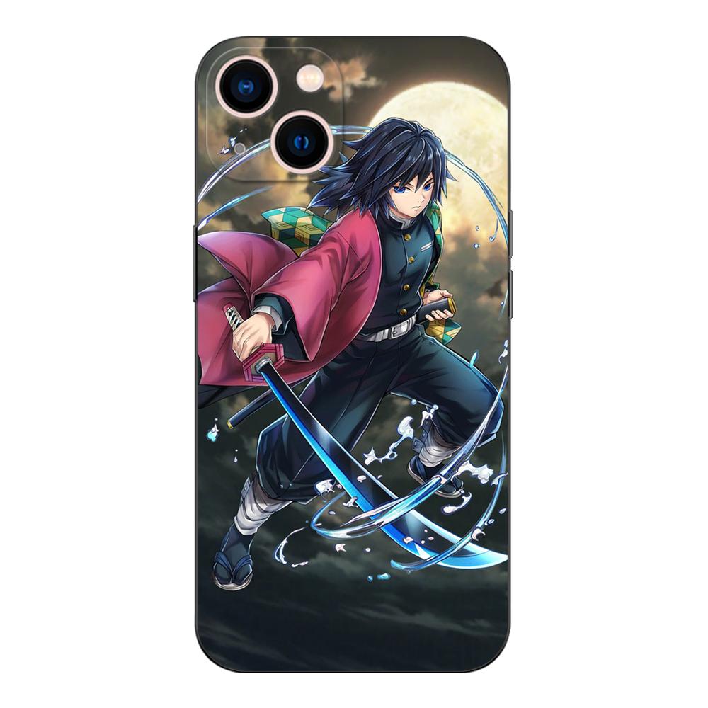 Black Tpu Case For OPPO A16 A16S A55 A94 F17 F19 Pro Reno 4 5 Lite 6 4G 5G Tomioka Giyuu