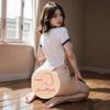 Cosplay Sexy Leotard Large Size Babydoll High Leg Open Chest School Swimsuit Gym Clothes Chubby Sexy Lingerie Seductive Extreme Cute Erotic Pervert