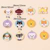 10Pcs/Set Handmade Enamel Dog Charms Alloy Necklace Charms Cute Jewelry Making Charms  Jewelry