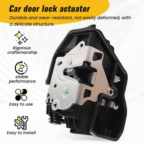 Part 51227202147: Compatible Left Door Lock Actuator for BMW E60, E65, E70, E90, and E92 Models.