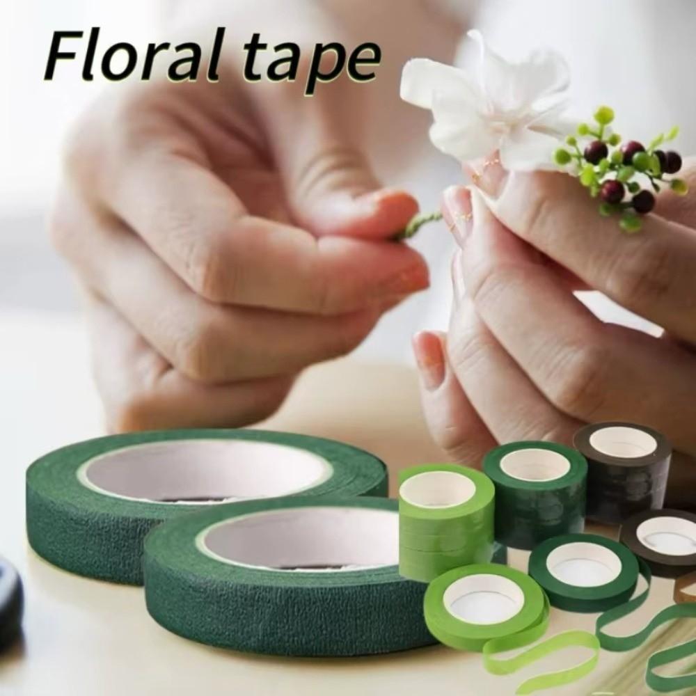 New DIY Floral Paper Tapes Multifunctional Self-adhesive Bouquet Stem Tape Floral Crafts Craft Floriculture Tape