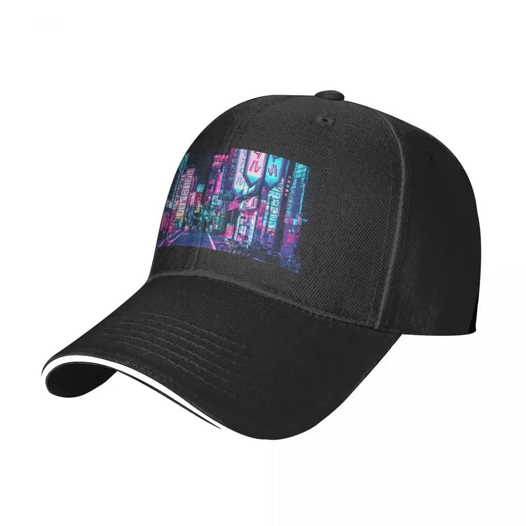 Tokyo  A Neon Wonderland Baseball Cap Luxury Unisex Hat Designer Hat Visor Snap Back Hat Trucker Hats For Unisex Womens