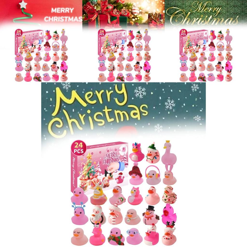 Adorable Pink Duck Countdown Blind Box Toy For Interactive Emotional Development