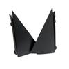 2Pcs Car Rear Door Outside Pillar Molding Panel For Hyundai I30 07~12 Hatchback Left Right Corner Finish Trim Cover