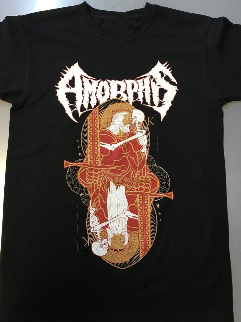 Death of a King Amorphis Band Black T-shirt Cotton All Size