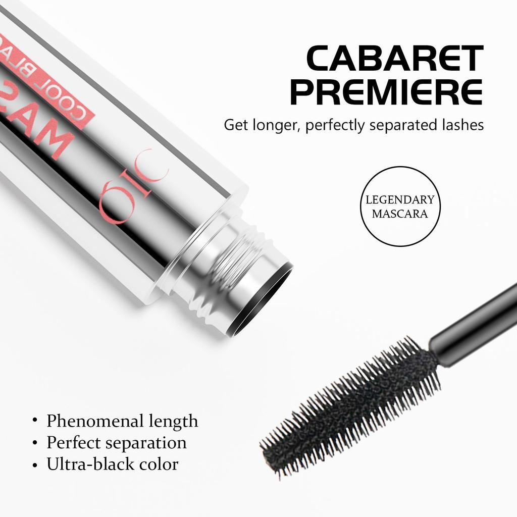 New Mascara 5D Plump And Dense Mascara Waterproof, Slender, Curled And Anti-Smudging