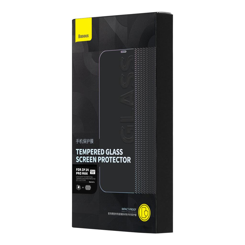 Tempered Glass for iPhone 14 Pro Max Full Screen 0.3mm Anti Blue Light