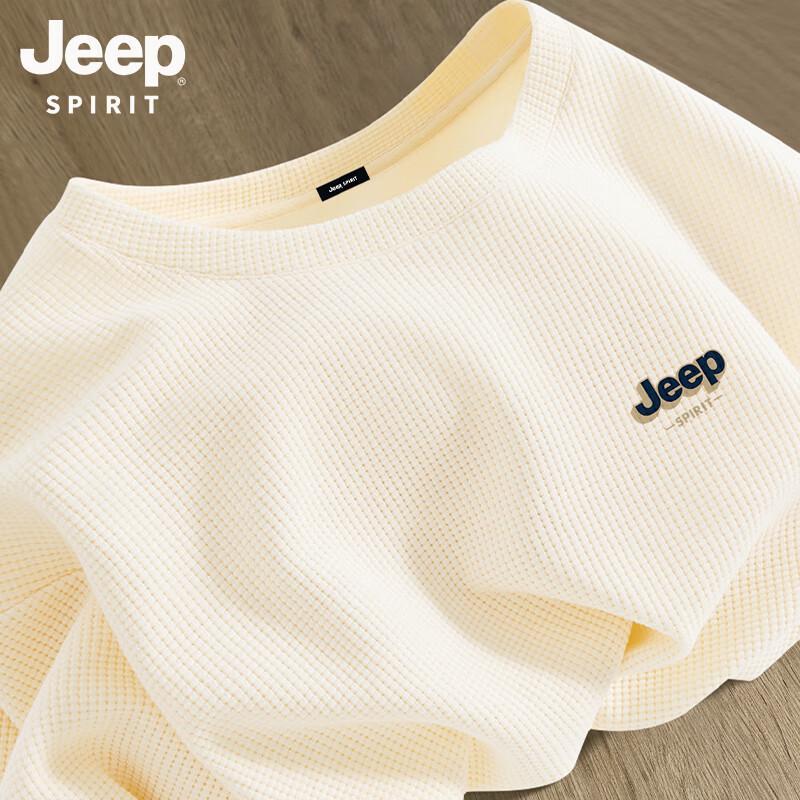 

JEEP SPIRIT Men s Waffle Knit Short Sleeve T-Shirt XL