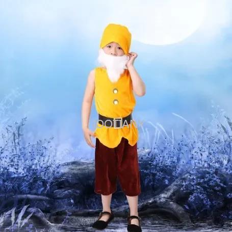 New Seven Dwarfs Children's Performance Costume Carnival Cosplay Clothing Children Princess And Dwarf Drama Performance Outfit