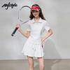 MJ STYLE 2026 Summer Women's Polo Skirt Set