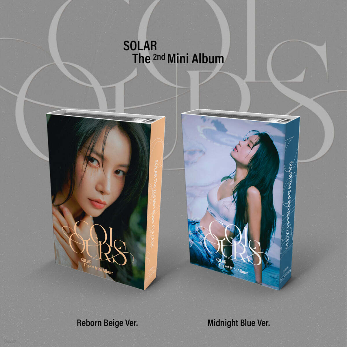 

SOLAR - 2nd Mini Album : COLOURS [Nemo Ver.][2 types SET]