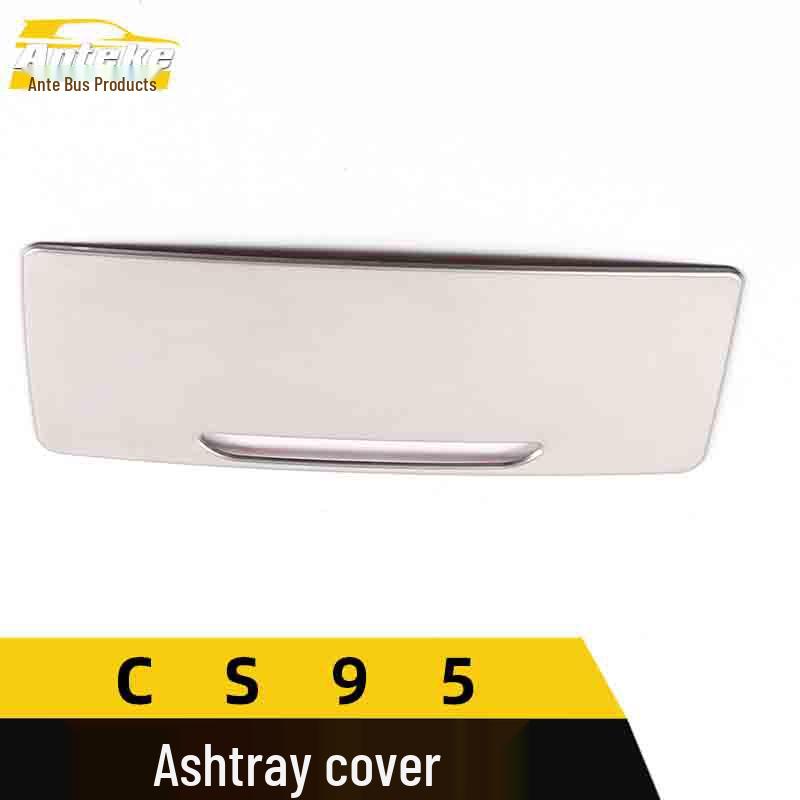 CS95 Ashtray Cover Sequin Decorative Panel for Center Console