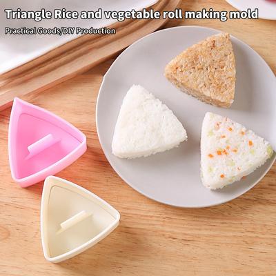 Moule à Sushi Onigiri, presse alimentaire triangulaire, outil de pressage du riz, accessoires de cuisine domestique, outils Bento