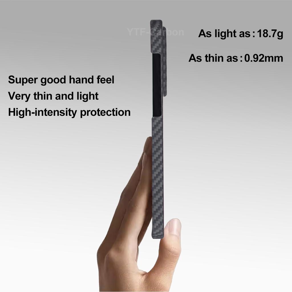 YTF for Samsung Galaxy S25 FE S25FE S24FE S23FE Ultrathin Real Carbon Fiber Aramid Anti-explosion Mobile Phone Protective Cover