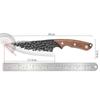 7-Inch Hand-Forged Boning Knife Sharp Kitchen Slicing Knife