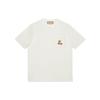 T-Shirts Men's White Crew Neck Moderate 729690-XJFQU-9088