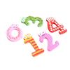 10Pcs Education Toy Number Wooden Cartoon Fridge Magnet Children Kid Xmas