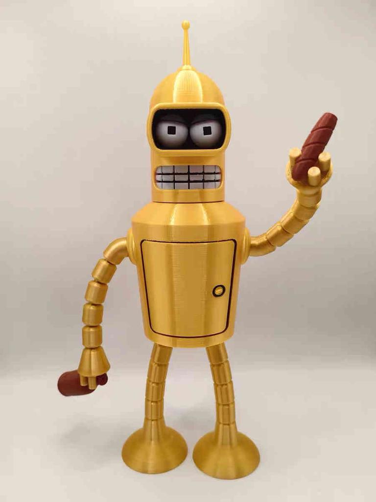 Cartoon Futurama Fry & Bender Action Figure Model Toys Gifts For Kids