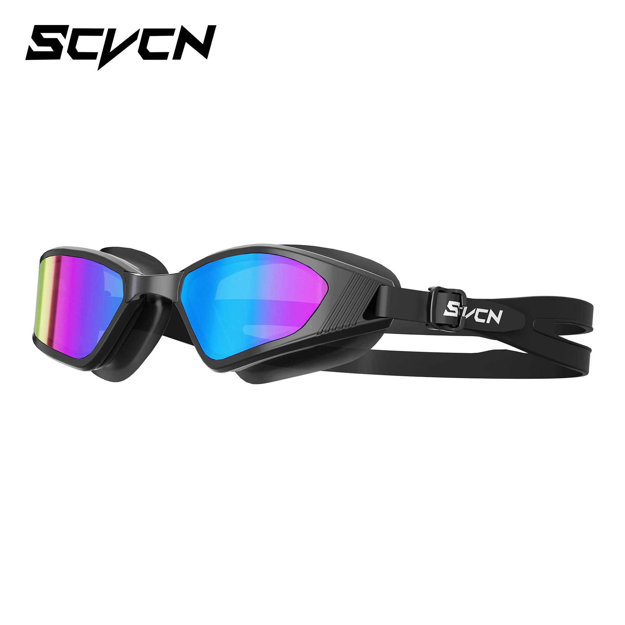 

SCVCN Professional Swimming Goggles Anti-fog Waterproof Swim Eyewear Swim Glasses No Leaking Protection for Men Women Adult