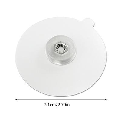 Stainless Steel No-Drill Adhesive Mount, M6 Screw Base With 1/4" Interface For Mobile Surveillance Camera Bracket Easy Install