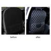 Easy Clean Car Seat Back Cover Waterproof Leather Kick Guard Easy Installation Full Protection Mat Cover