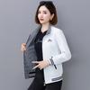 Women's Spring & Autumn 2025 Stylish Stand Collar Double-Sided Cardigan Coat for Middle-Aged Mothers