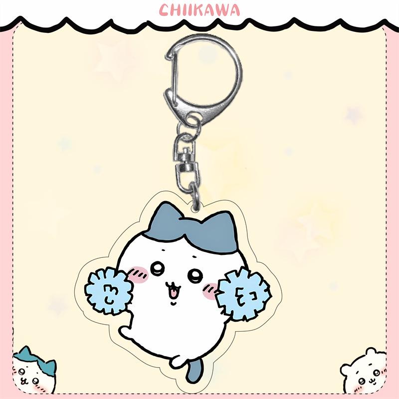 Kiiroitori Usagi Hachi Double-Sided Acrylic Pendant Keychain
