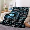 1PC Love Declaration, Romantic Gift Print Blanket, Soft Throw Blanket - Warm & Cozy for Couch, Bed, Office, and Travel Yy250912218