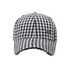 Women's Autumn/Winter Houndstooth Plaid Baseball Cap - Korean Style Fashion, Casual, Versatile, Outdoor Warm Hat.