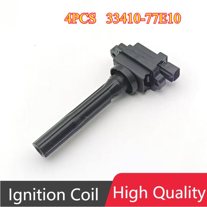 4Pcs 33410-77E10 33410-77E11 UF-169 Ignition Coil For SUZUKI BALENO 1.8 1996-2002 VITARA 2.0 1994-1998 SIDEKICK 1.8L 1996-1997