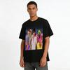 Virtual Idol Boy Group Print Casual T-Shirt Trendy Anime Style Loose Breathable Unisex Daily Top Pure cotton T-shirt