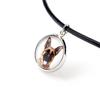 German Shepherd Dog, Alsatian Wolf Dog - Necklace Pendant with Your Photo, Handmade, Handcrafted Jewelry by Art-Dog Brand