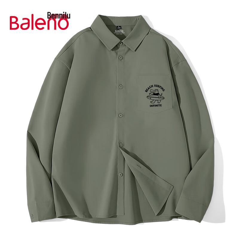 Baleno Men s Long-Sleeve Casual Shirt 3XL