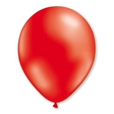 Balloons - 100% Latex - 30 Cm - Red - Professional Quality - Helium Inflatable