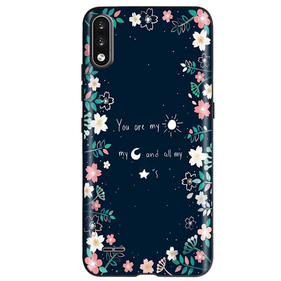For LG K22 LM-K200 K200E K200B Fashion Pattern Phone Case Soft Silicone TPU Back Cover For LG K22 K 22 2020 Fundas