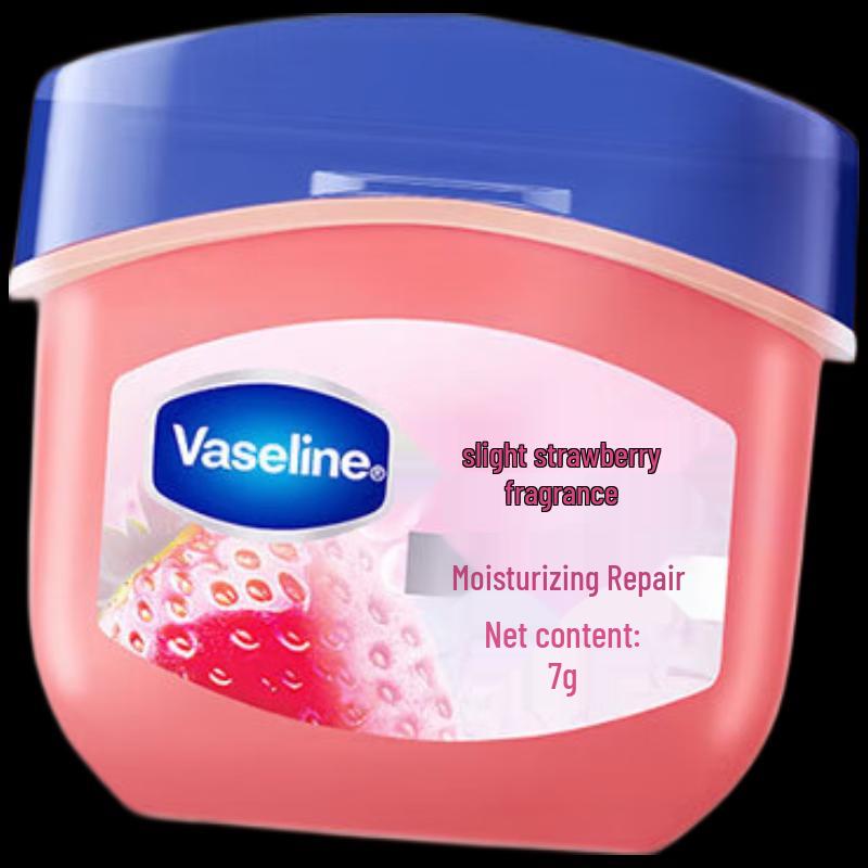 Vaseline Classic Care Strawberry Lip Balm, 3-Pack