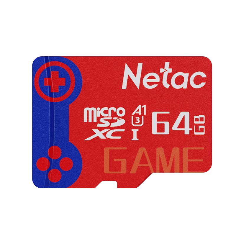 Карта памяти MicroSD Netac 64GB